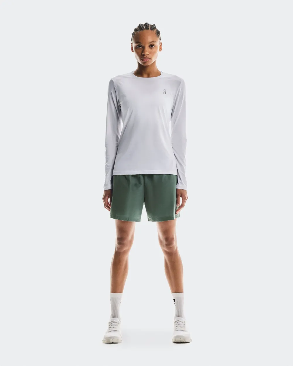Pantaloni scurti On 5" Core Shorts W oliv M