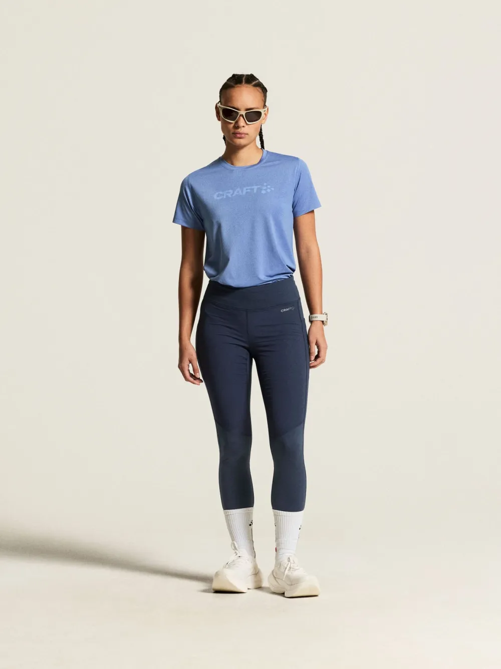 Tricou Craft Essence Logo Tee 2 albastru L