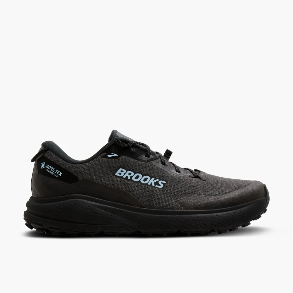 Pantofi alergare trail Brooks Divide 6 GTX barbati Black Pearl/negru/Breeze 45