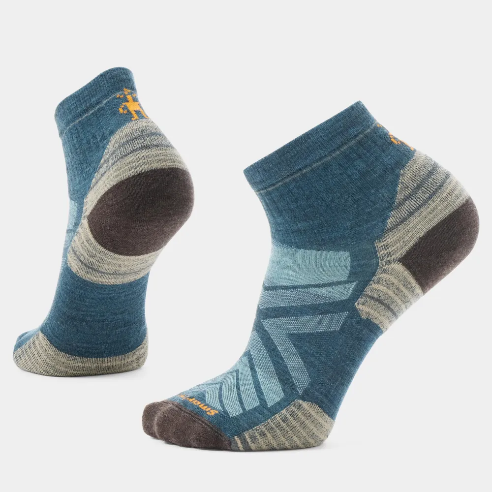 Sosete merino Smartwool Hike Targeted Cushion Ankle Twilight Blue M (38-41)