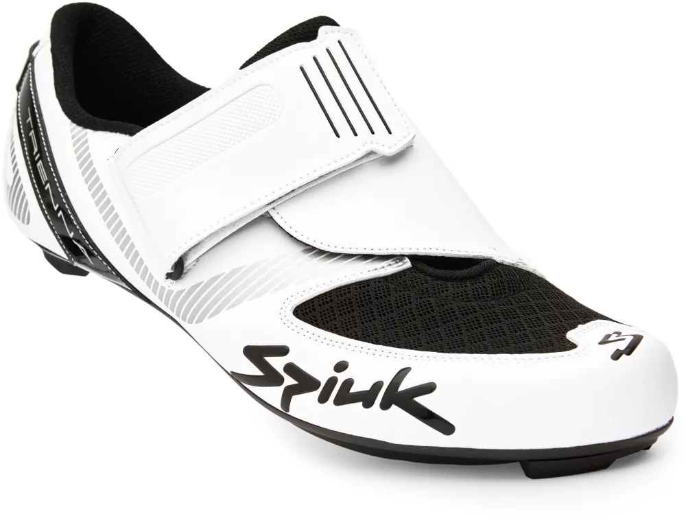 Pantofi ciclism Spiuk TRIENNA TRI C alb mat 47