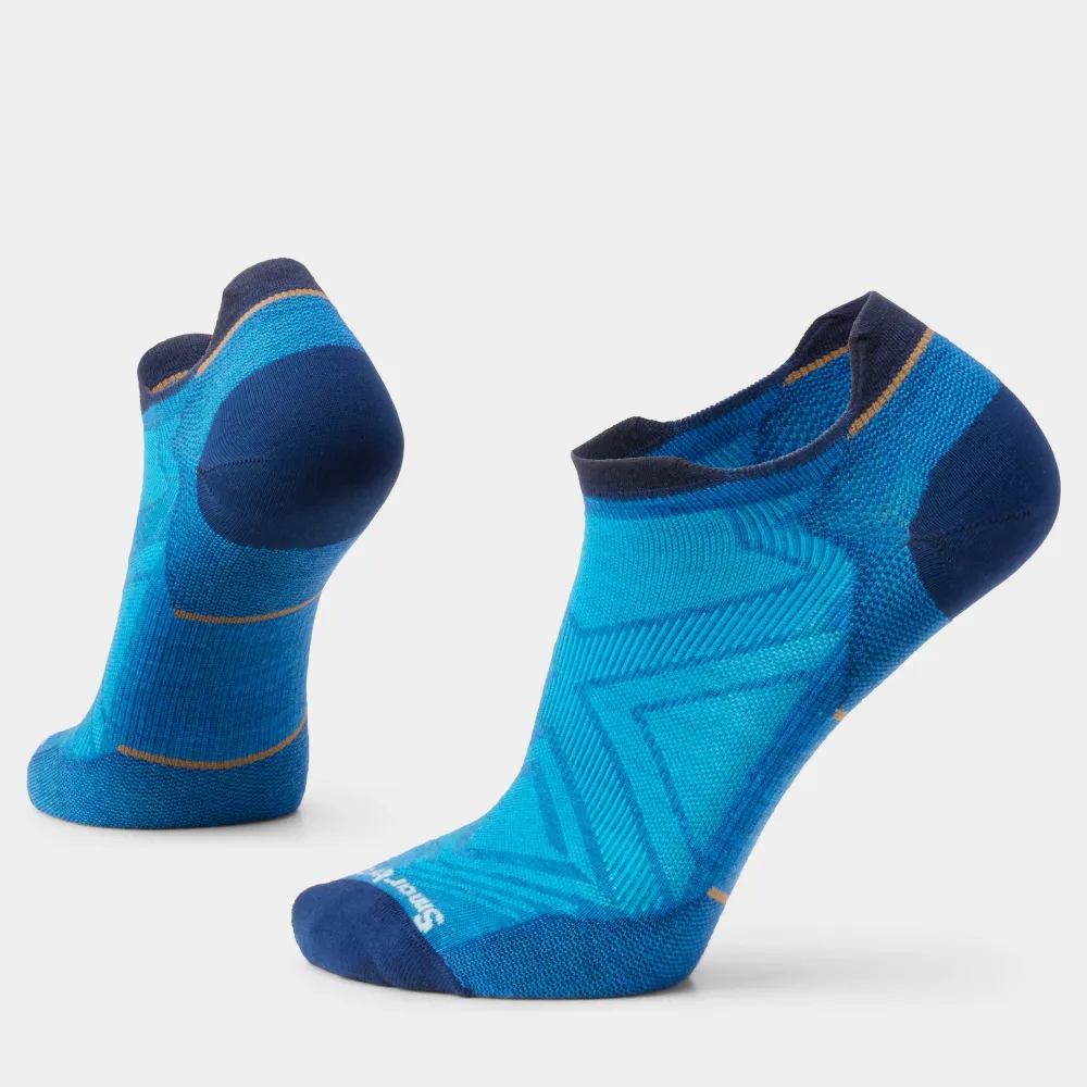 Sosete merino Smartwool Run Low Ankle Zero Cushion Laguna Blue M (38-41)