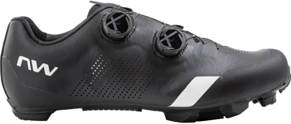 Pantofi ciclism MTB Northwave Striker Wide negru/gri deschis 42.5