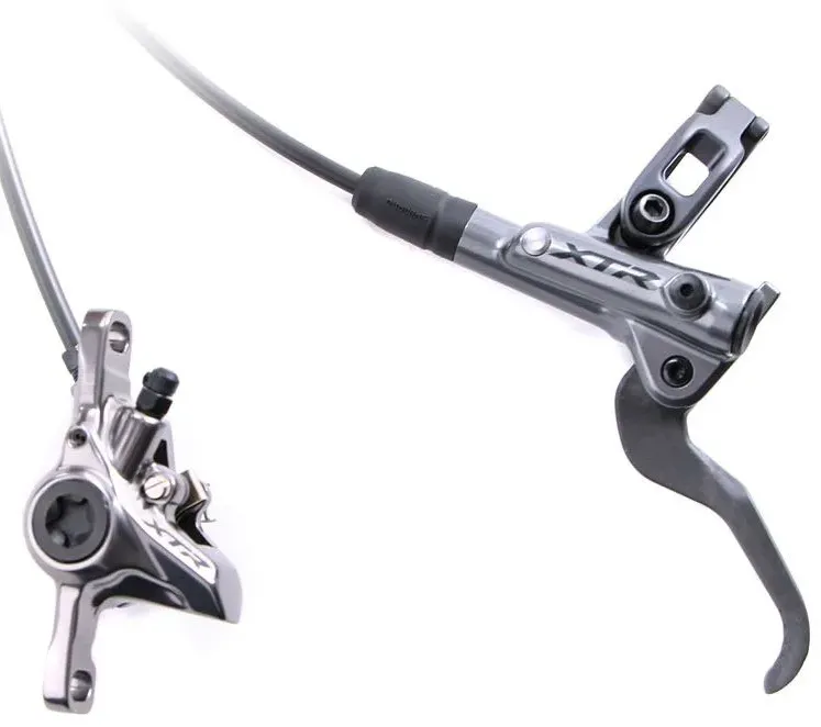 Frana disc hidraulica SHIMANO XTR BL-M9100(L) BR-M9100(F) negru 1000 mm
