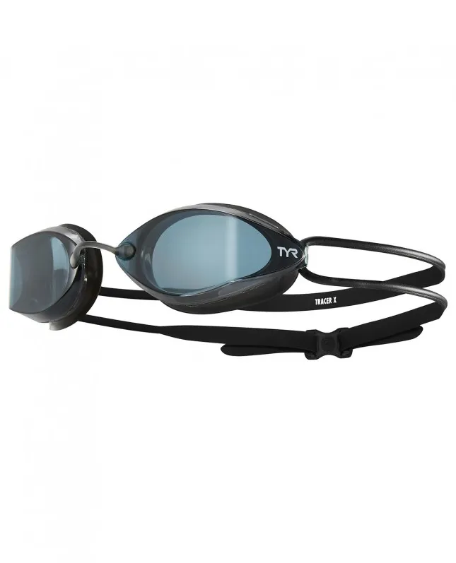 Ochelari de inot competitie TYR Tracer X Nano smoke/negru