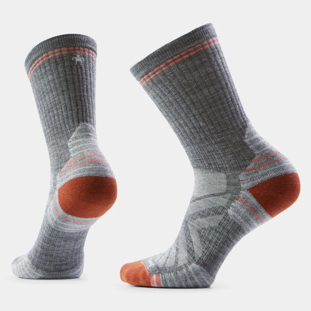 Sosete merino dama Smartwool Hike Crew Targeted Cushion Medium Gray S (34-37)