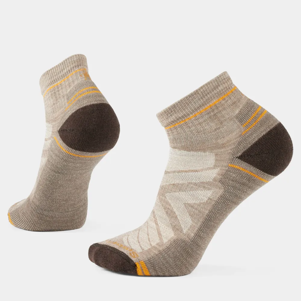 Sosete merino Smartwool Hike Ankle Light Cushion Fossil/Chestnut L (42-45)