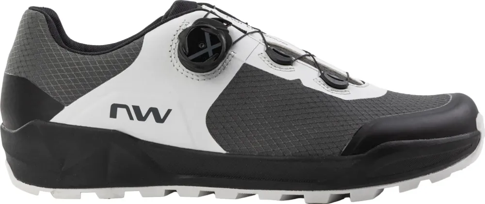Pantofi ciclism MTB Northwave AM Corsair 2 gri inchis/gri deschis 42