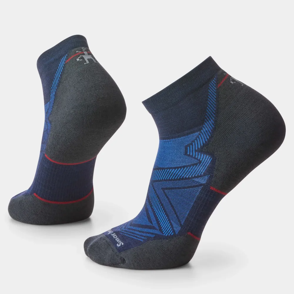 Sosete merino Smartwool Run Ankle Targeted Cushion Deep Navy L (42-45)