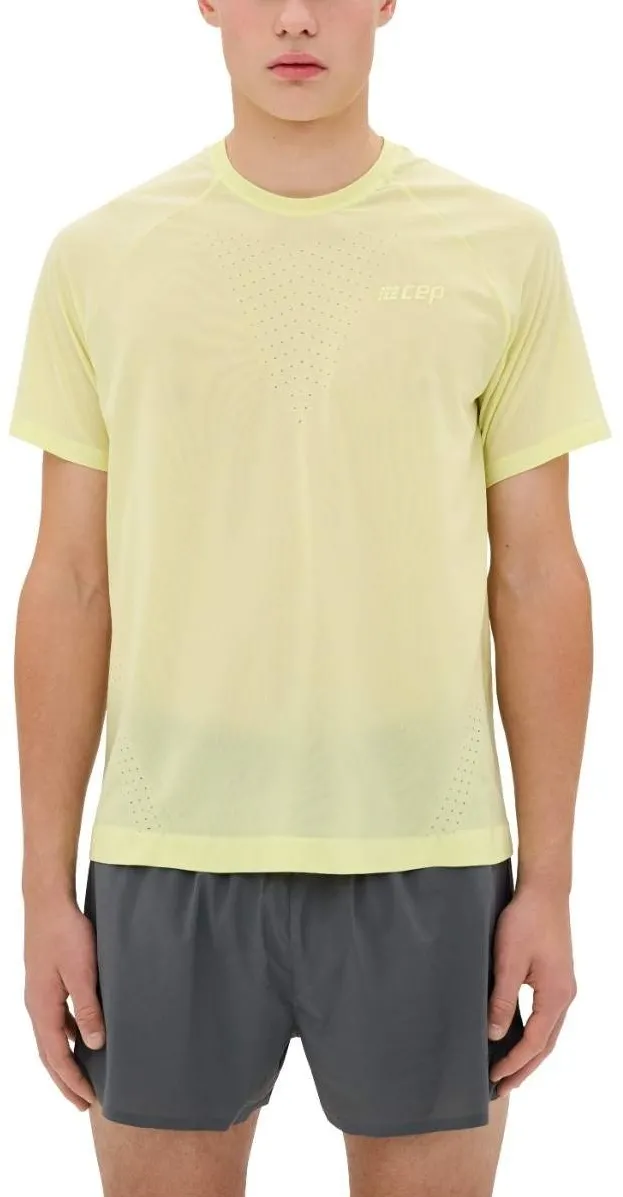 Tricou tehnic maneca scurta CEP Ultralight Seamless V2 lime XL