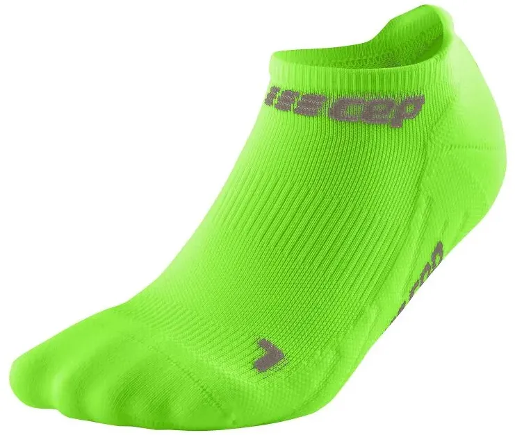 Sosete compresie sub glezna CEP The Run No Show v4 verde II