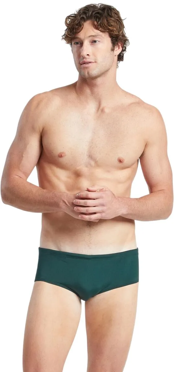 Costum inot barbati Finis Aqua Short Solid Pine 32
