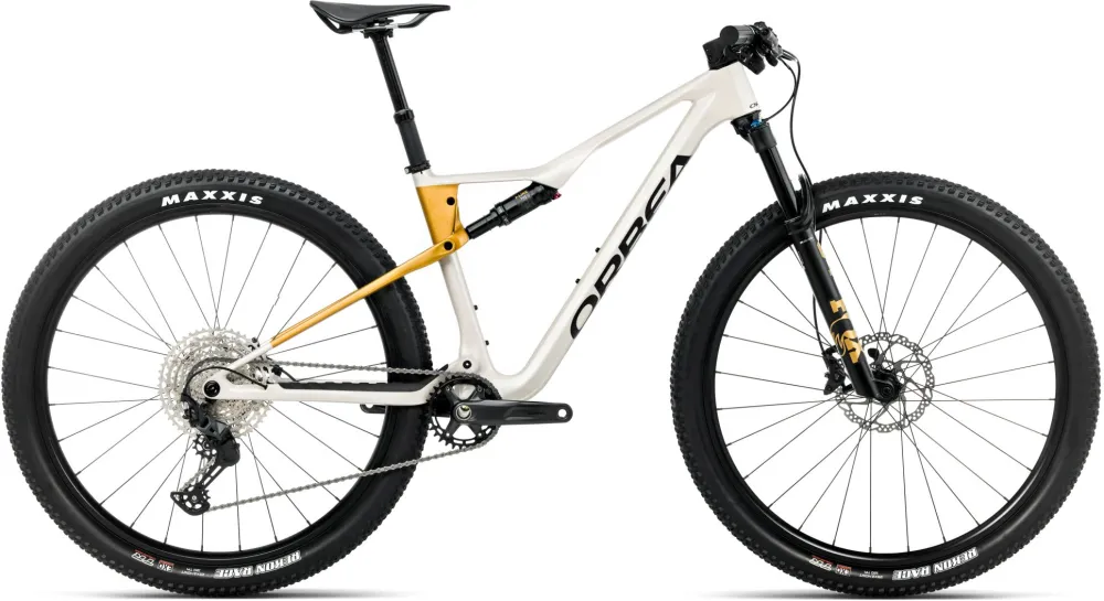 Bicicleta Orbea OIZ M30 Ivory White lucios/Bumblebee Yellow mat M