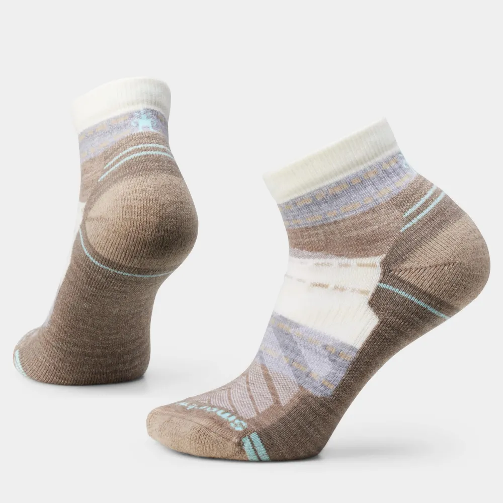 Sosete merino Smartwool Hike Margarita Ankle Light Cushion W natural S (34-37)