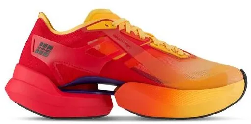 Pantofi alergare CEP Pro Run Omnispeed BowTech rosu/marigold fade 45