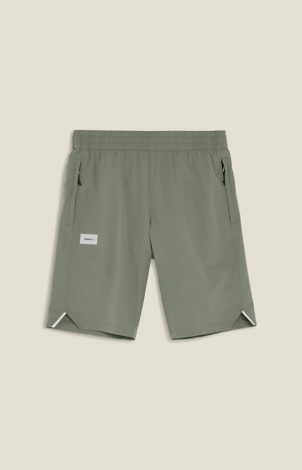 Pantaloni ciclism Craft Everyday Shorts W Pad C4 verde XXL