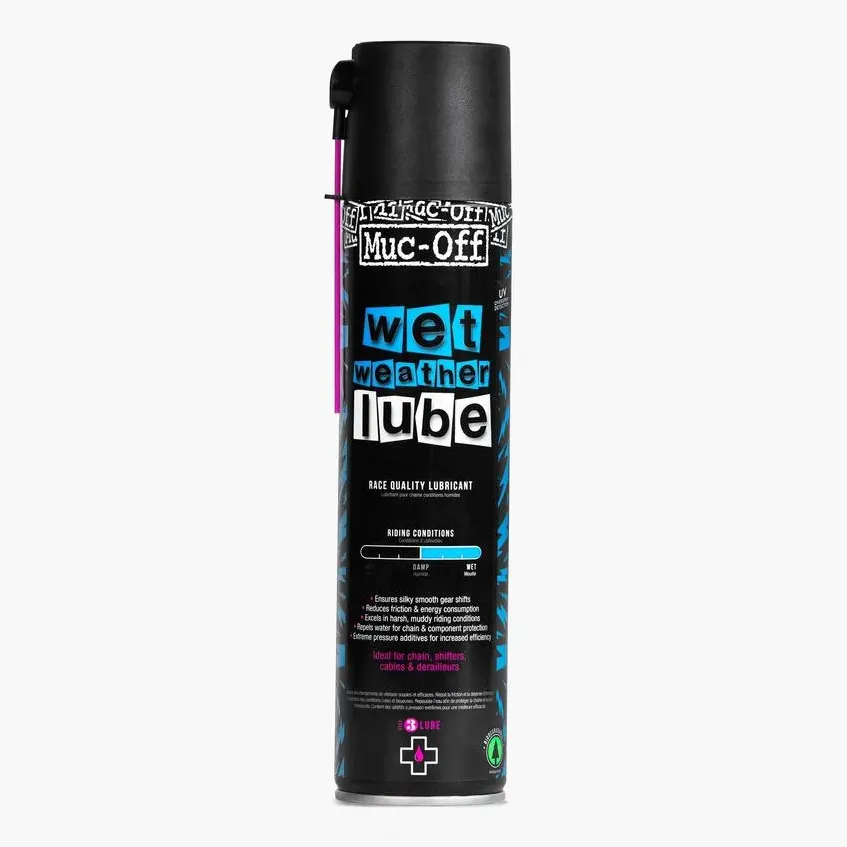 Spray transmisie Muc-Off Wet Weather Lube 400 ml