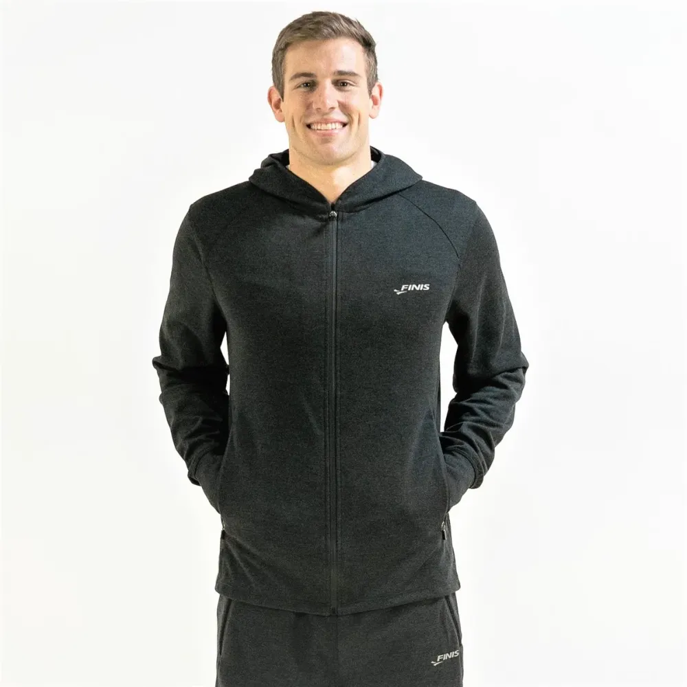Hanorac bumbac Finis Tech Jacket negru XXL