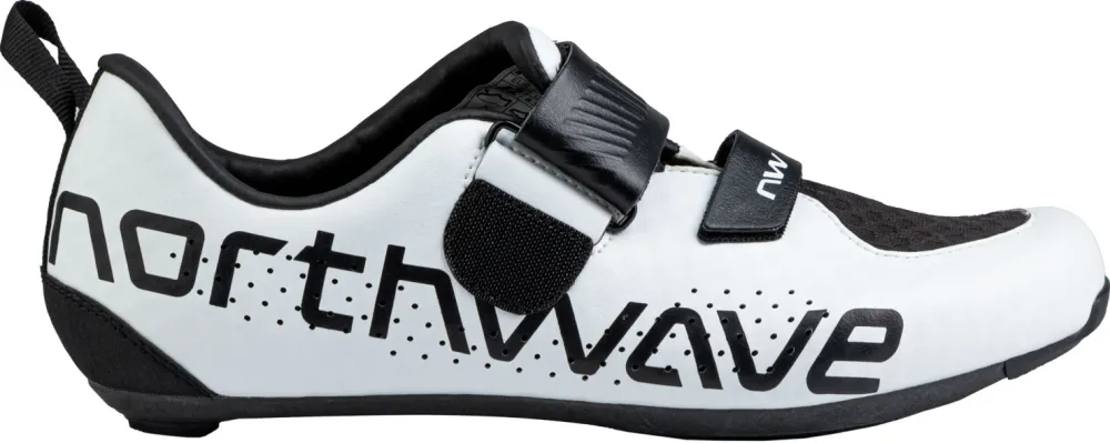 Pantofi ciclism sosea Northwave Tribute Carbon alb si negru 38