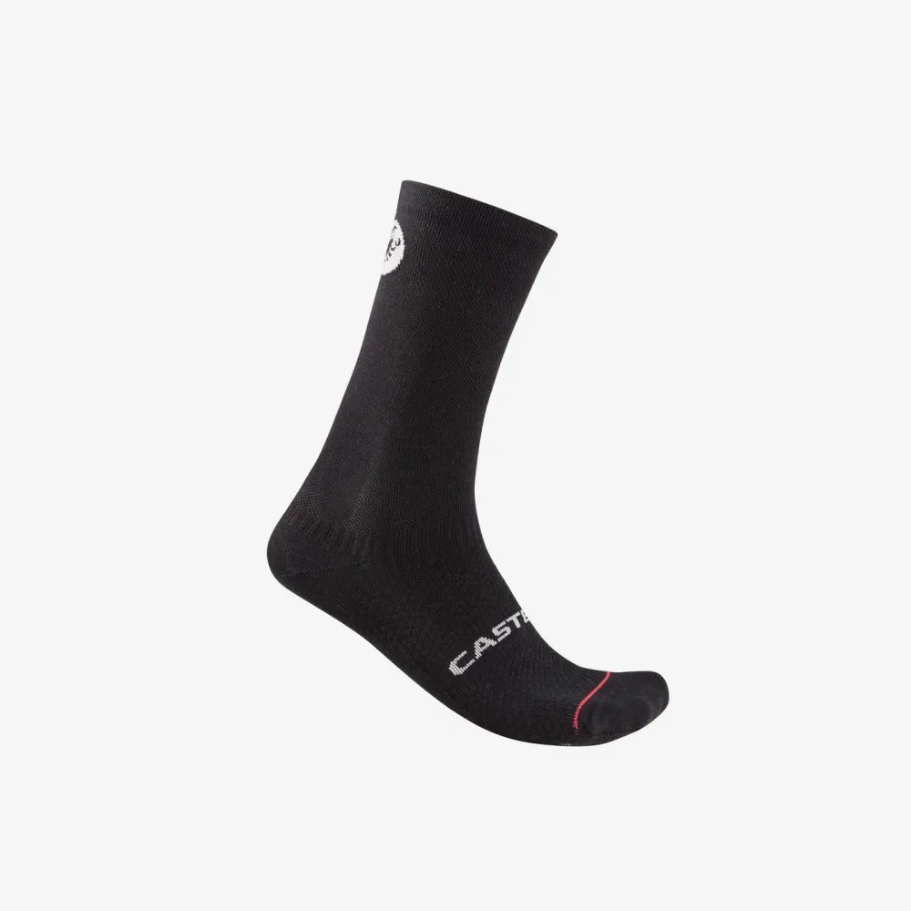 Sosete ciclism iarna Castelli Scorpion Logo 20 Thermal negru SM (35-39)