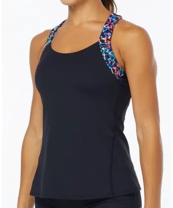 Maiou TYR Carnivale Lola Tank Black Multi S