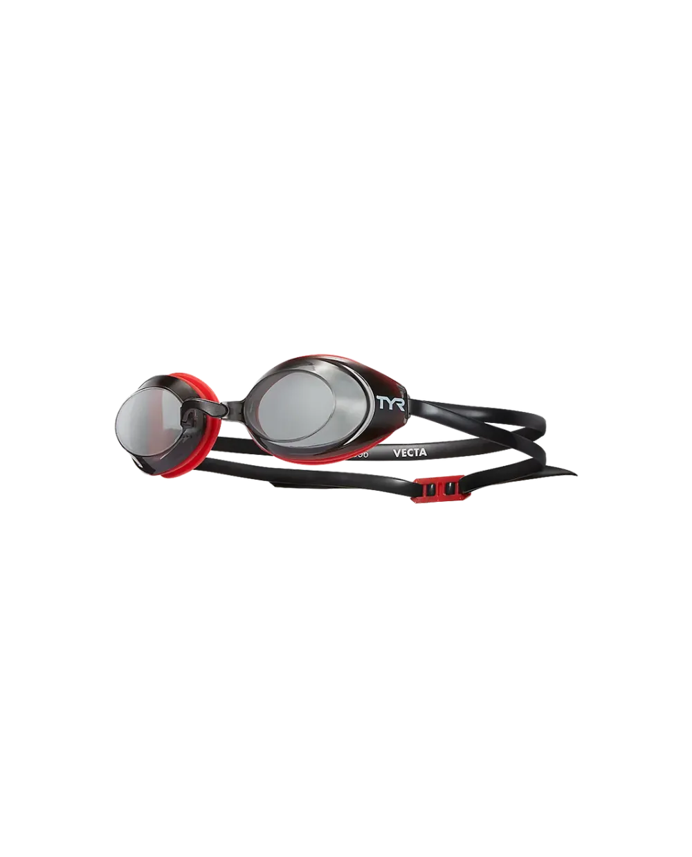 Ochelari de inot competitie TYR Vecta Racing fumuriu/rosu/negru