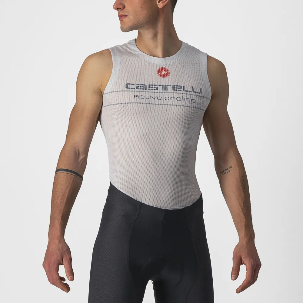 Bluza de corp fara maneci Castelli Active Cooling gri XXL