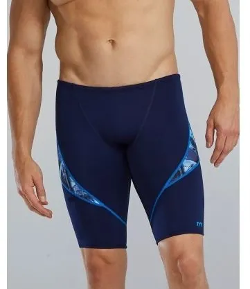 Costum inot jammer TYR Durafast Elite Reflecta Blue Ice 30