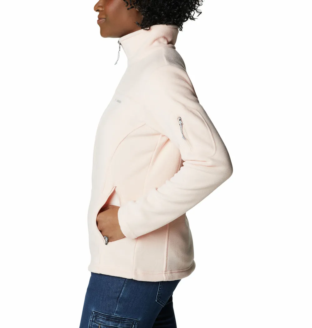 Bluza fleece dama Columbia Fast Trek II portocaliu M