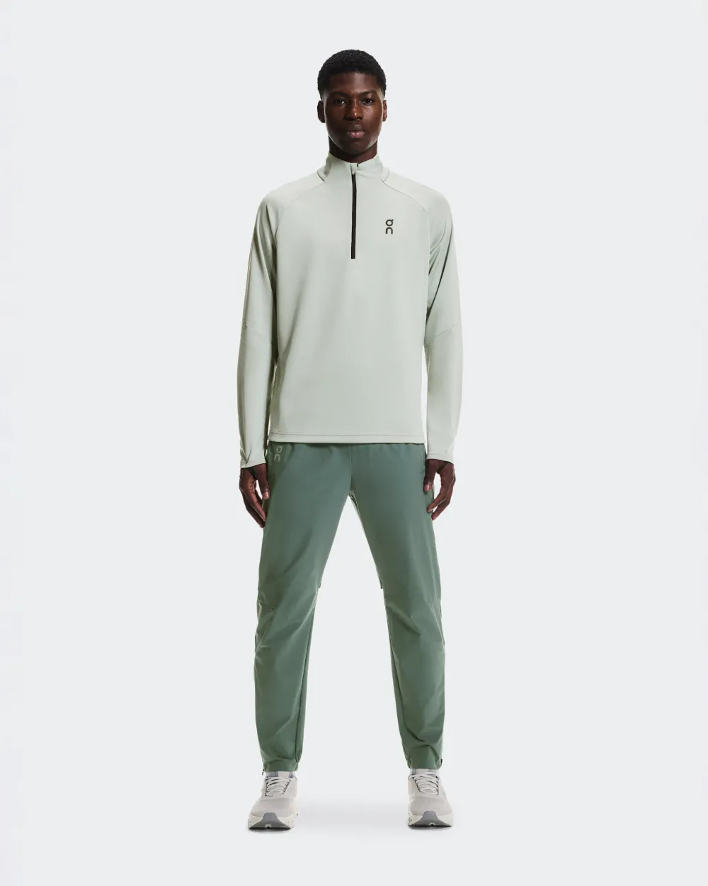 Pantaloni alergare On Core Pants Olive XL