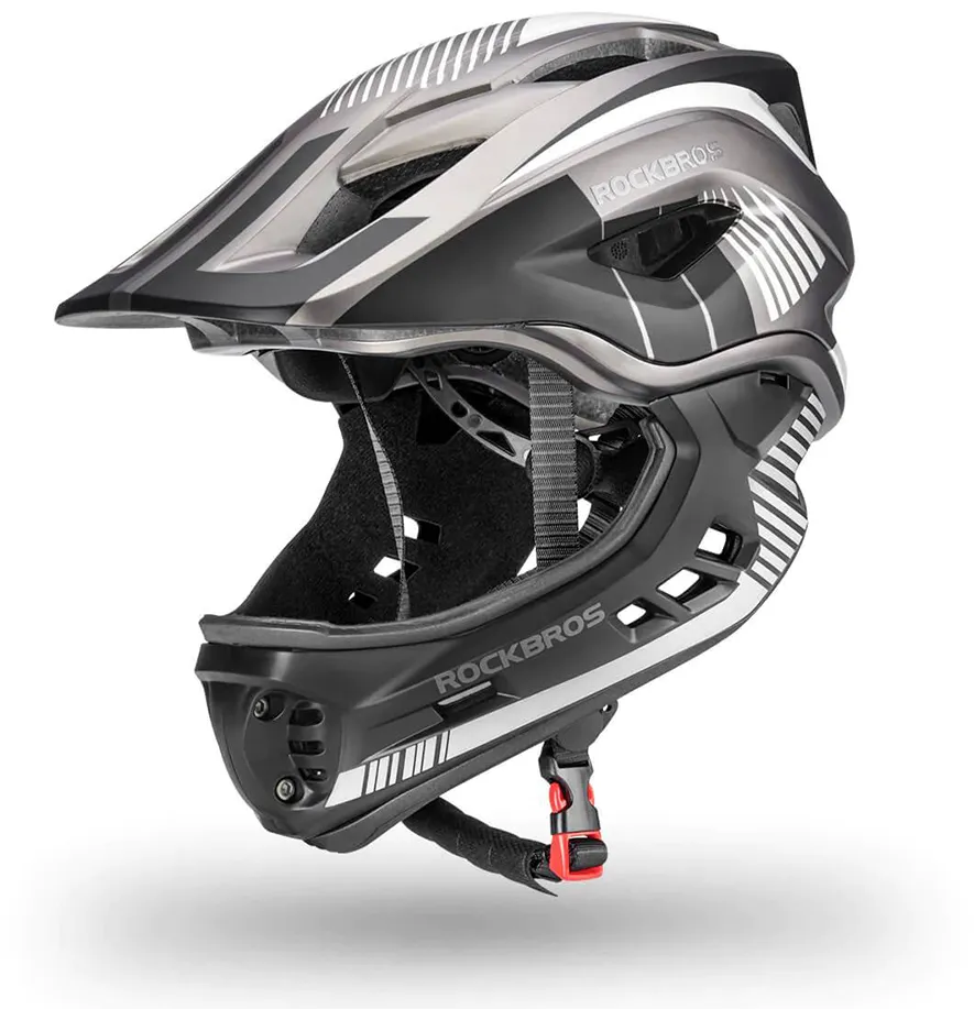 Casca bicicleta copii RockBros TT-32SBTG-M marime M gri