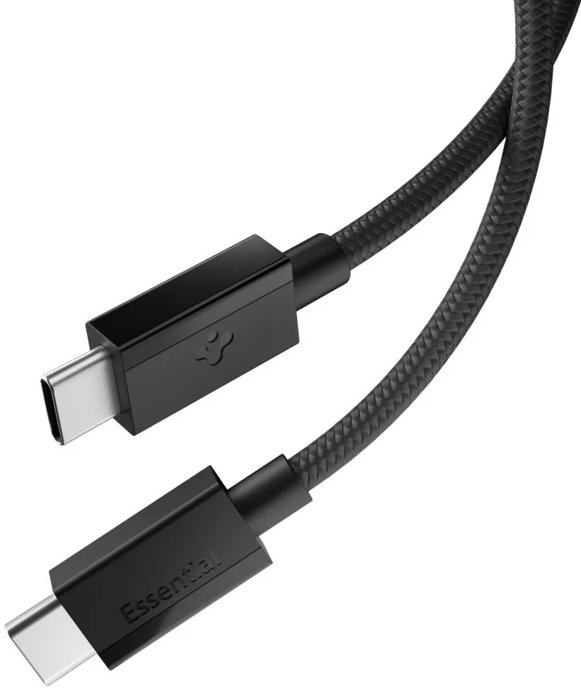 Spigen Essential EB6015CC USB-C Cable 60W 150 cm - Black