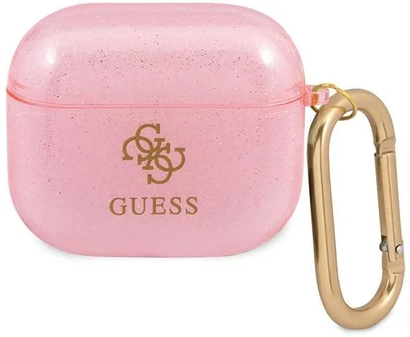Husa protectie Guess GUA3UCG4GP roz AirPods 3