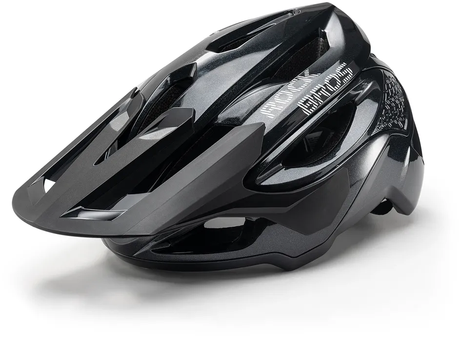 Casca ciclism MTB RockBros LK-99 cozoroc reglabil inchidere magnetica 58-62 cm negru