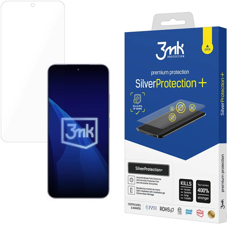 Antibacterial protective film 3mk SilverProtection+ for Xiaomi 15
