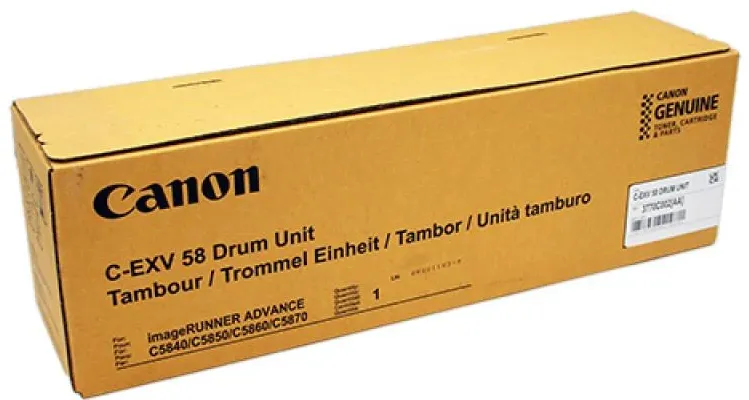 Drum Canon Drum Trommel Unit C-EXV CEXV 58 3770C002 (3770C002AA)