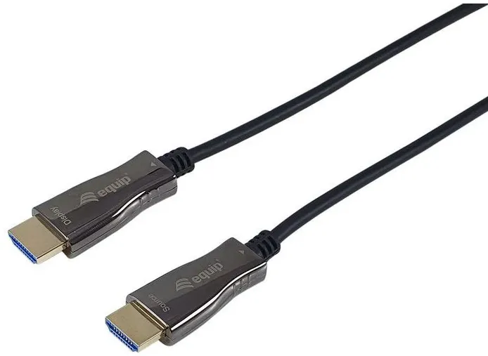 Equip HDMI HS Ethernet 2.0 18Gb AOC 4K/60Hz 10.00m schwarz