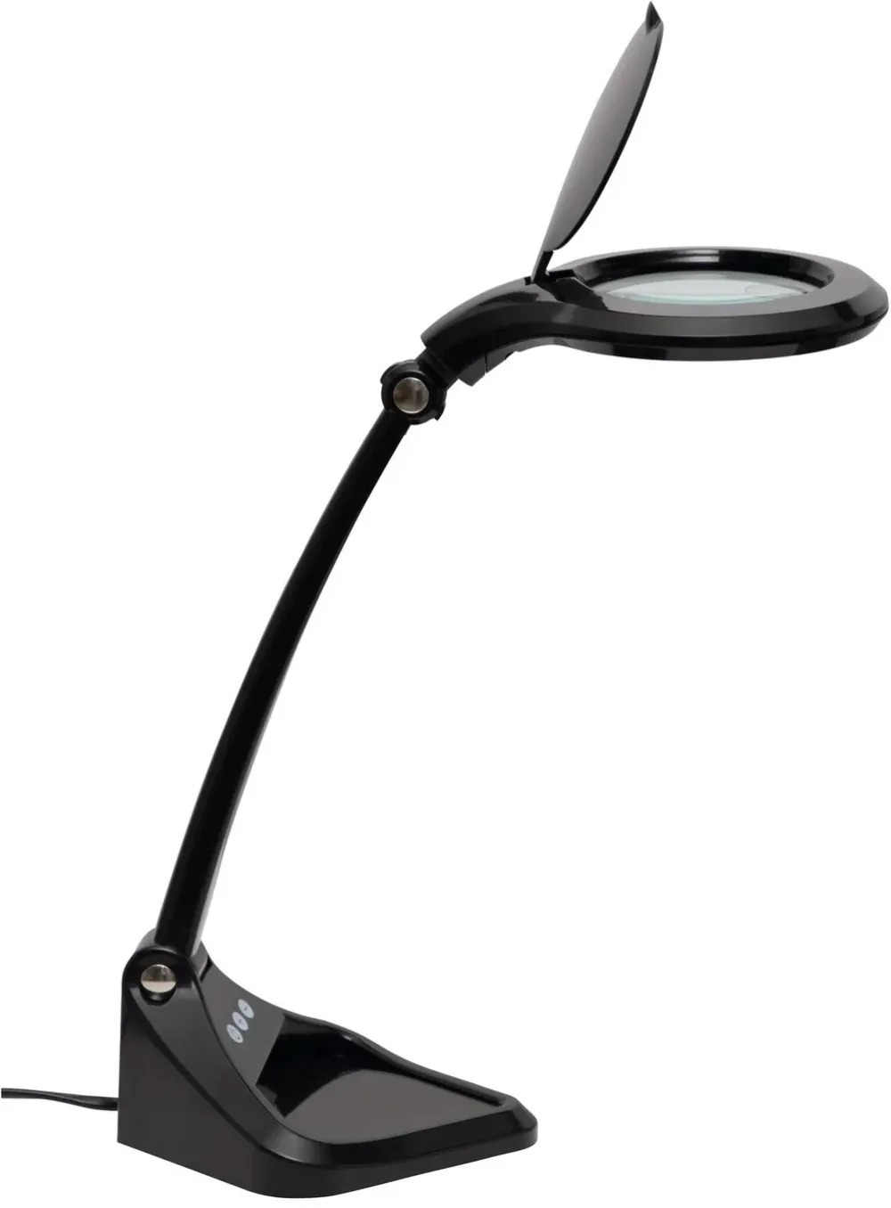 Lampa cu lupa LED Maul Iris dimabila negru