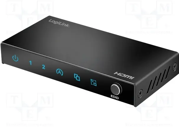 Adaptor Logilink Splitter HDMI, 1x2-Port 4K/60Hz