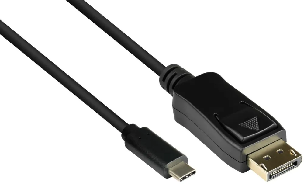 Cablu adaptor Good Connections GC-M0105 USB-C la DisplayPort 1.2 1 m negru