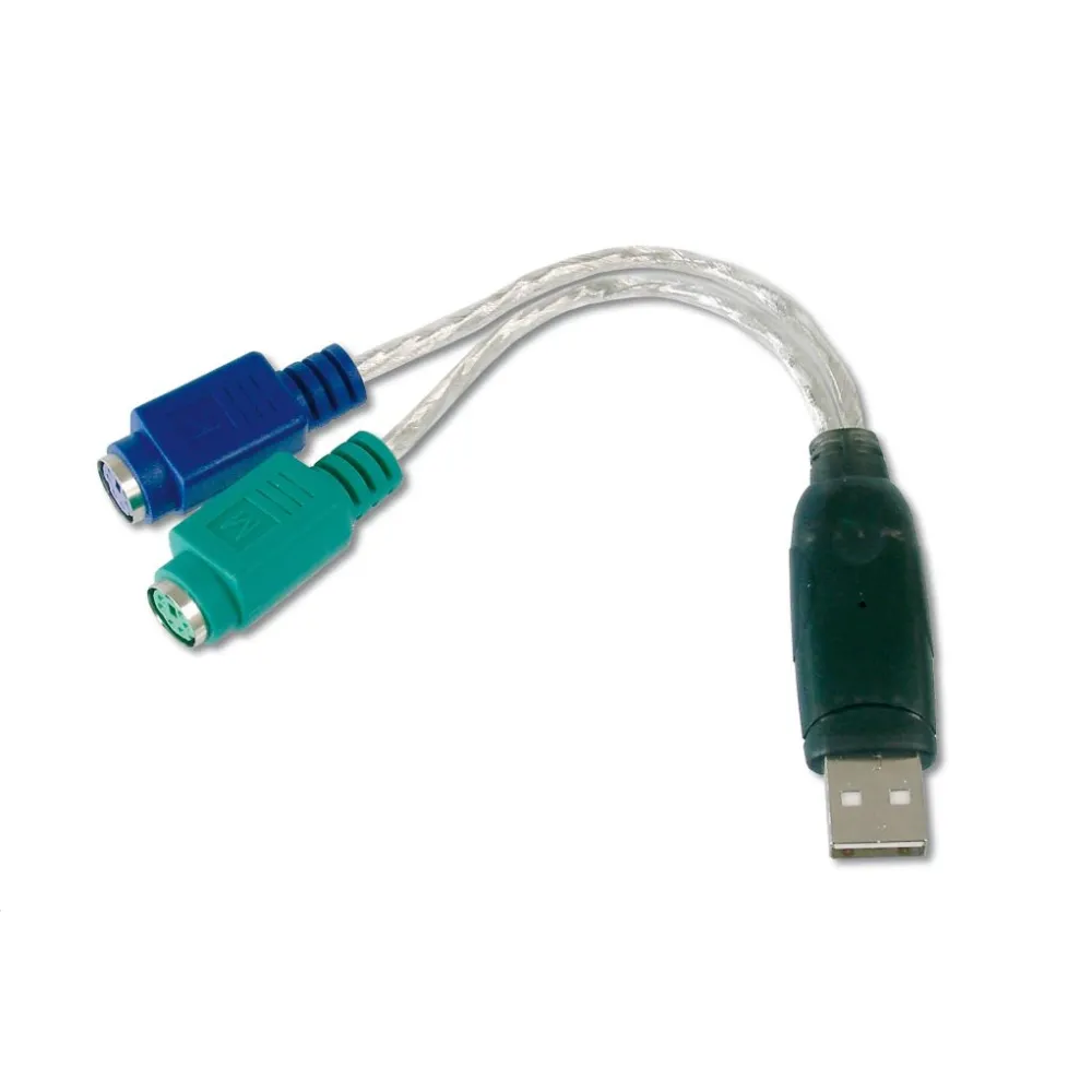 Cablu adaptor Digitus DA-70118 USB 1.1 la 2x PS/2 Mini-DIN 6 mama
