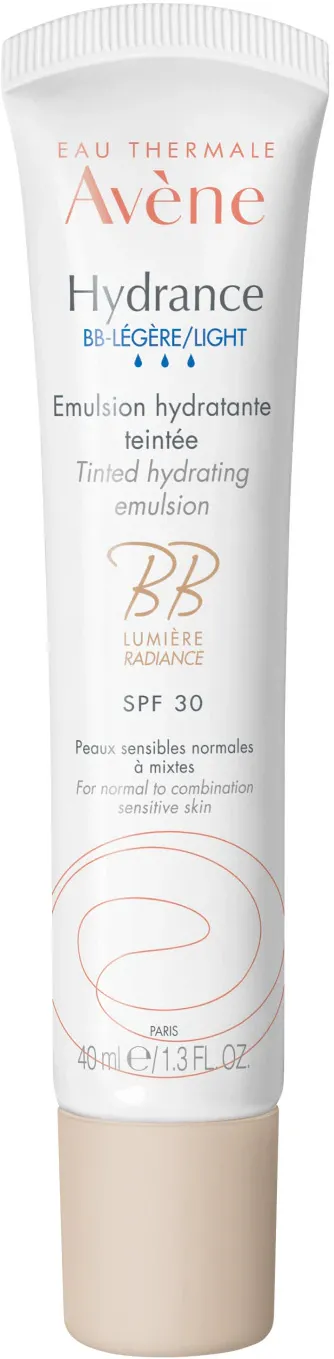 Crema BB Avene Hydrance Legere SPF 30 pentru ten normal si mixt, 40 ml