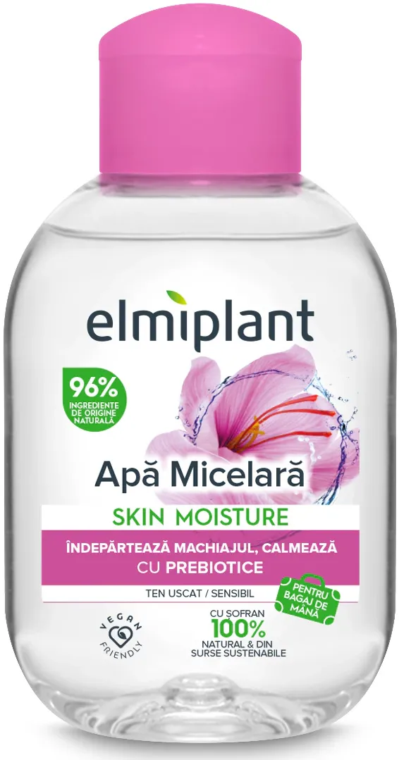 Apa micelara Elmiplant Skin Moisture pentru ten uscat, 100 ml