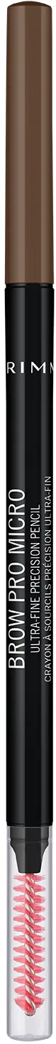 Creion pentru sprancene Rimmel London Brow Pro Micro 002 Soft Brown