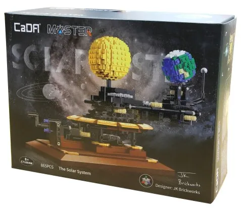 Jucarie creativa Jamara CaDA Solar System Bricks 8+