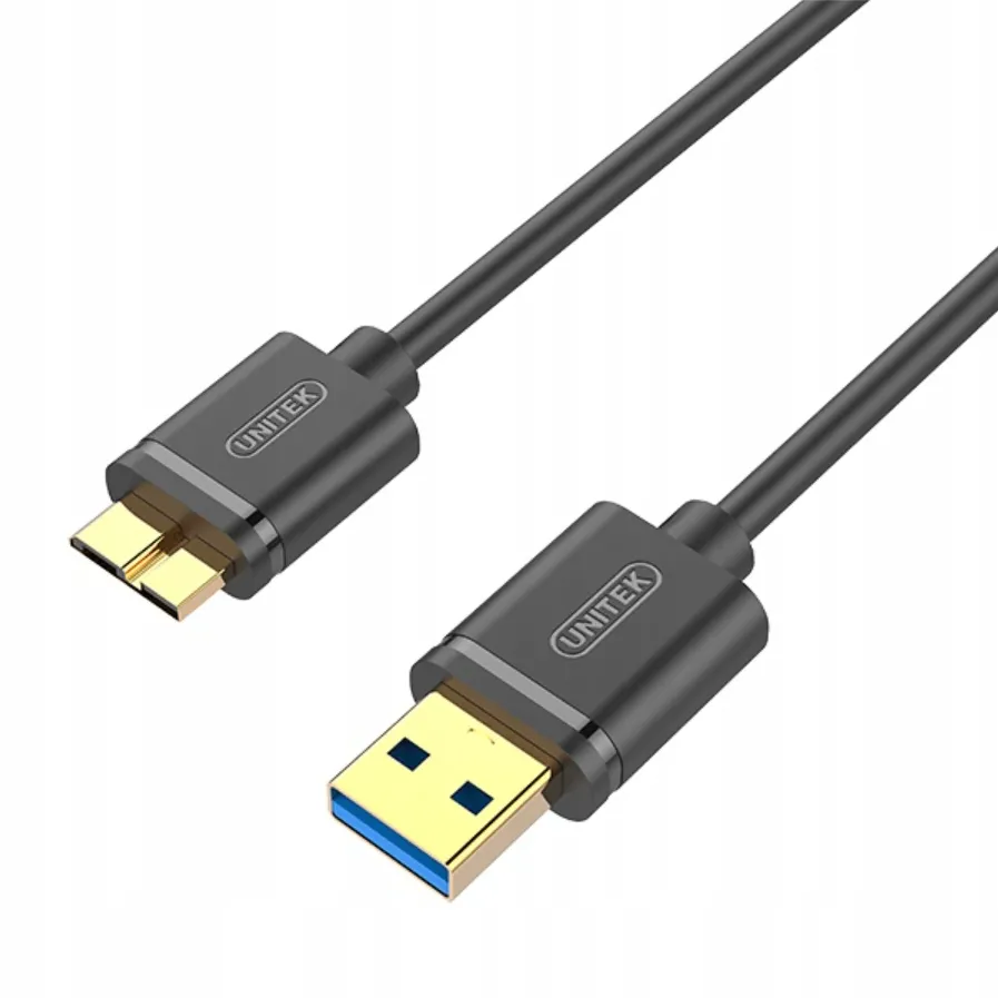 Unitek cablu USB 3.0. microUSB-USB, 1,0m; Y-Y-C461GBK
