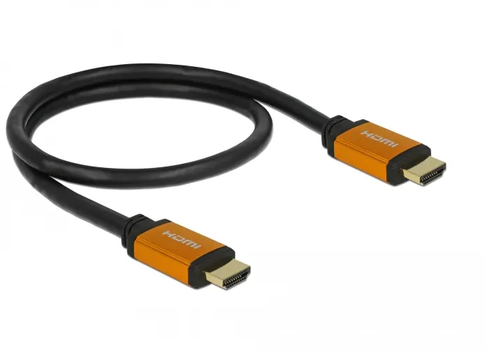 Cablu HDMI DELOCK V2.1 1.5 m negru