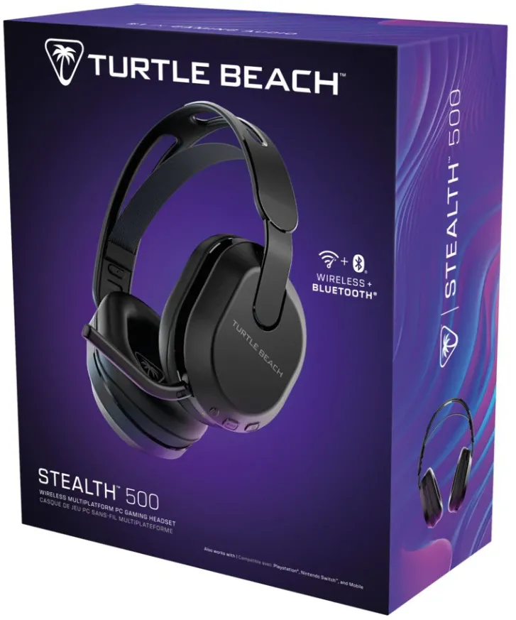 Casti Over-Head Turtle Beach Stealth 500 XB Over-Ear Stereo Headset, black