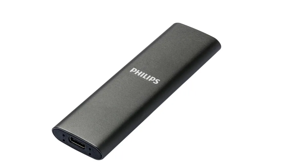 SSD extern Philips Ultra Speed FM01SS031P/00 1 TB USB 3.2 gri