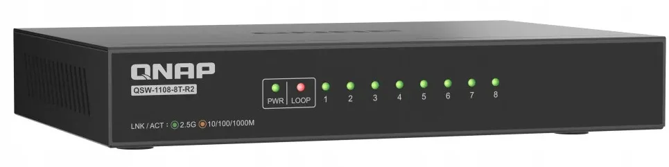 Switch QNAP QSW-1108-8T-R2